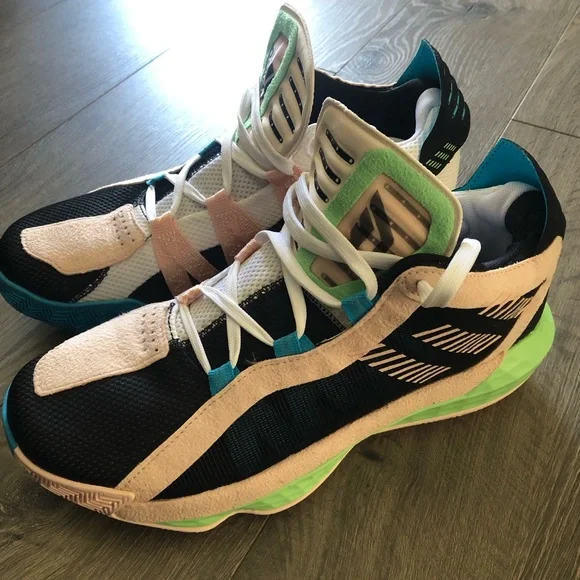 adidas | Shoes | Color Block Adidas Dame 6 Size 65 | Poshmark